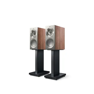 Kolumny podstawkowe KEF Reference 1 Meta (Satin Walnut/Silver) - 2