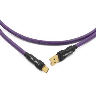 Przewód USB typu A-C Melodika MDUAC Purple Rain - 2