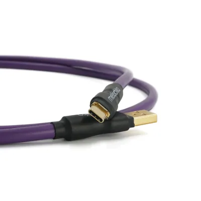Przewód USB typu A-C Melodika MDUAC Purple Rain