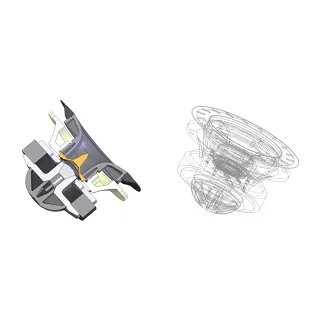 Kolumny podłogowe Triangle Magellan Quatuor (biały błyszczący) - 10