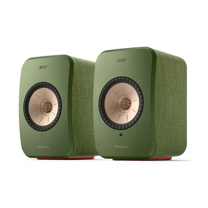 Kolumny podstawkowe KEF LSX II Wireless (Olive Green)
