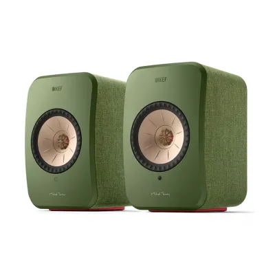Kolumny podstawkowe KEF LSX II Wireless (Olive Green)