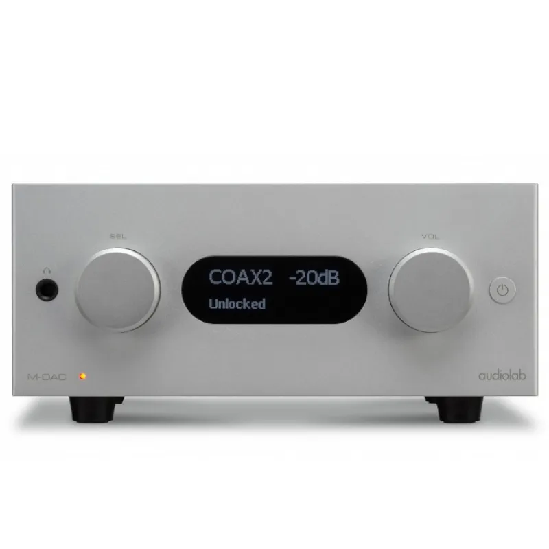 Przetwornik cyfrowo-analogowy Audiolab M-DAC+ (srebrny)