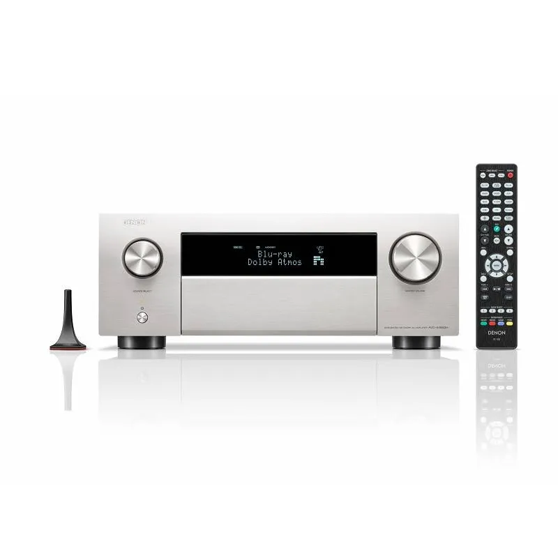 Amplituner kina domowego Denon AVC-X4800H (srebrny)