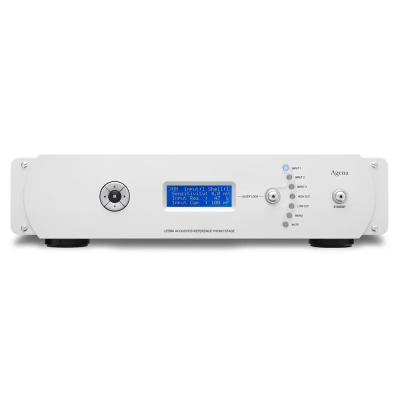 Przedwzmacniacz gramofonowy Leema Acoustics Agena (srebrny)