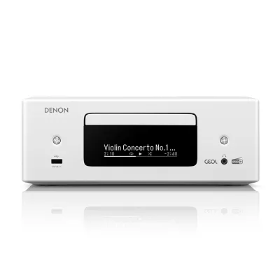 Amplituner Denon RCD-N12 DAB (biały)