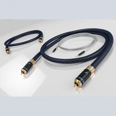 Przewód gramofonowy Ricable Invictus Turntable + przewód uziemiający