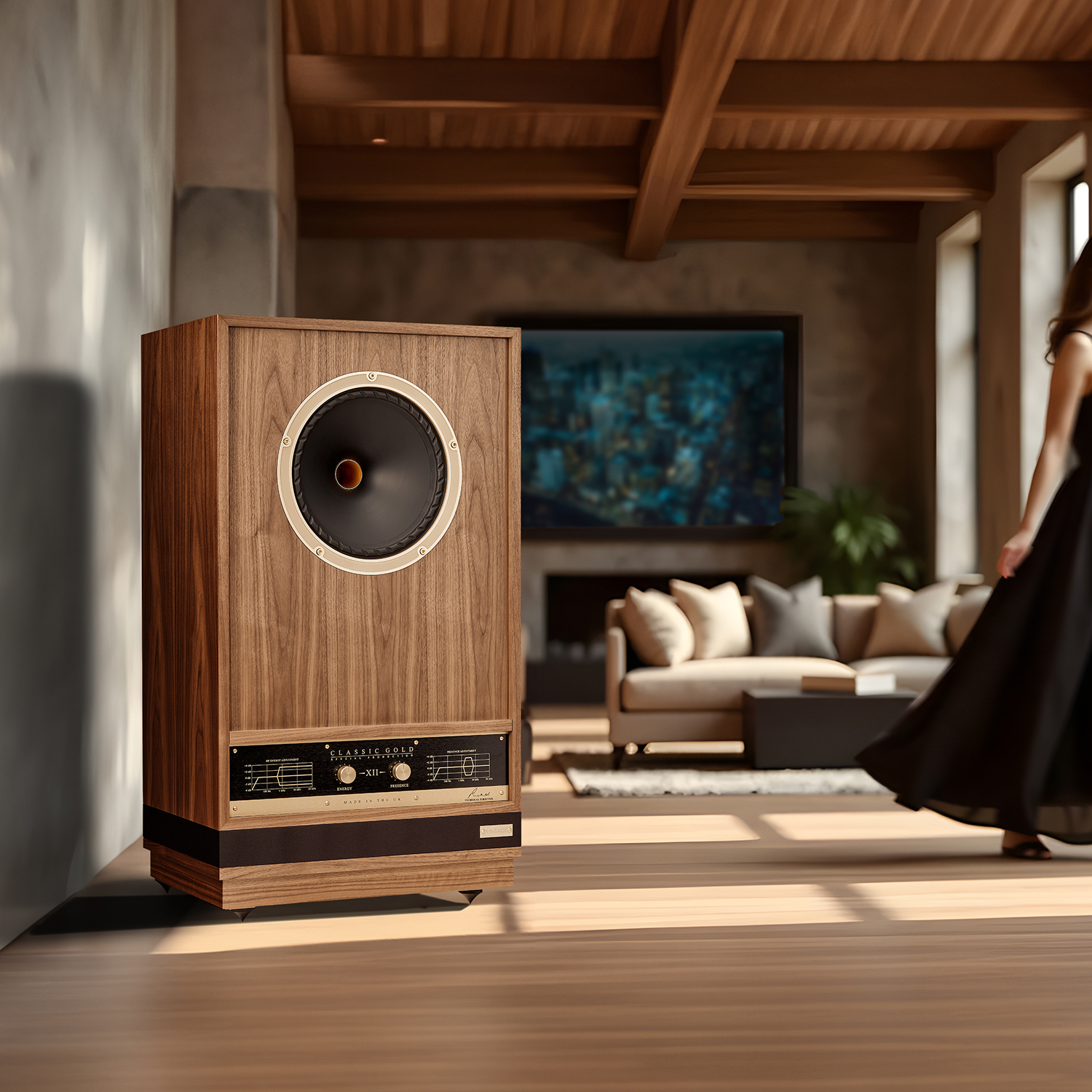 Fyne Audio Vintage Classic Gold XII SP – Kolumny podłogowe Hi-Fi Kolumny Fyne Audio Vintage Classic Gold XII SP to połączenie 12