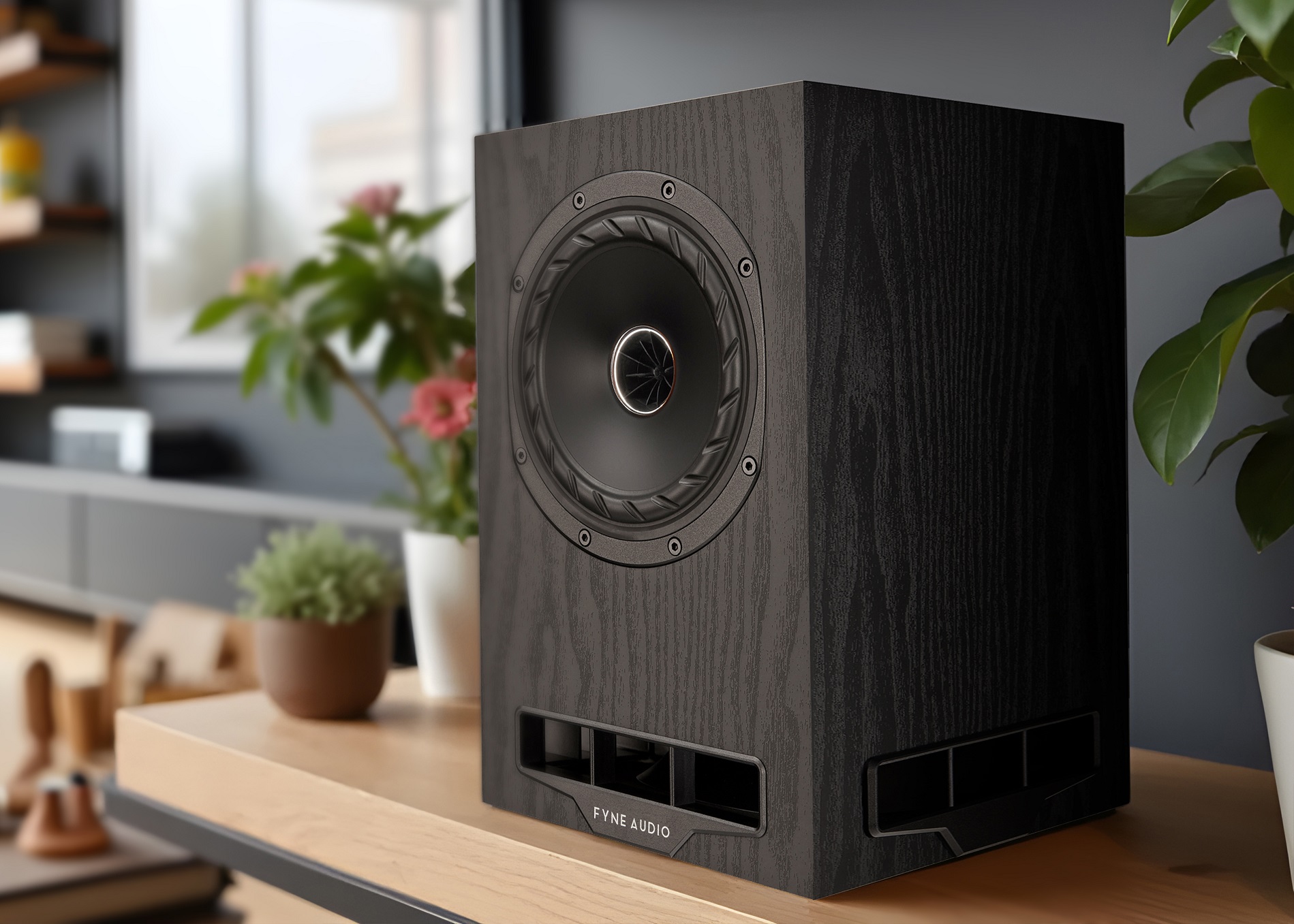 Fyne Audio F5E – Kolumny podstawkowe z technologią IsoFlare™ Kolumny podstawkowe Fyne Audio F5E z przetwornikiem IsoFlare™ i systemem BassTrax™. Kompaktowe, stylowe i idealne do małych oraz średnich pomieszczeń.