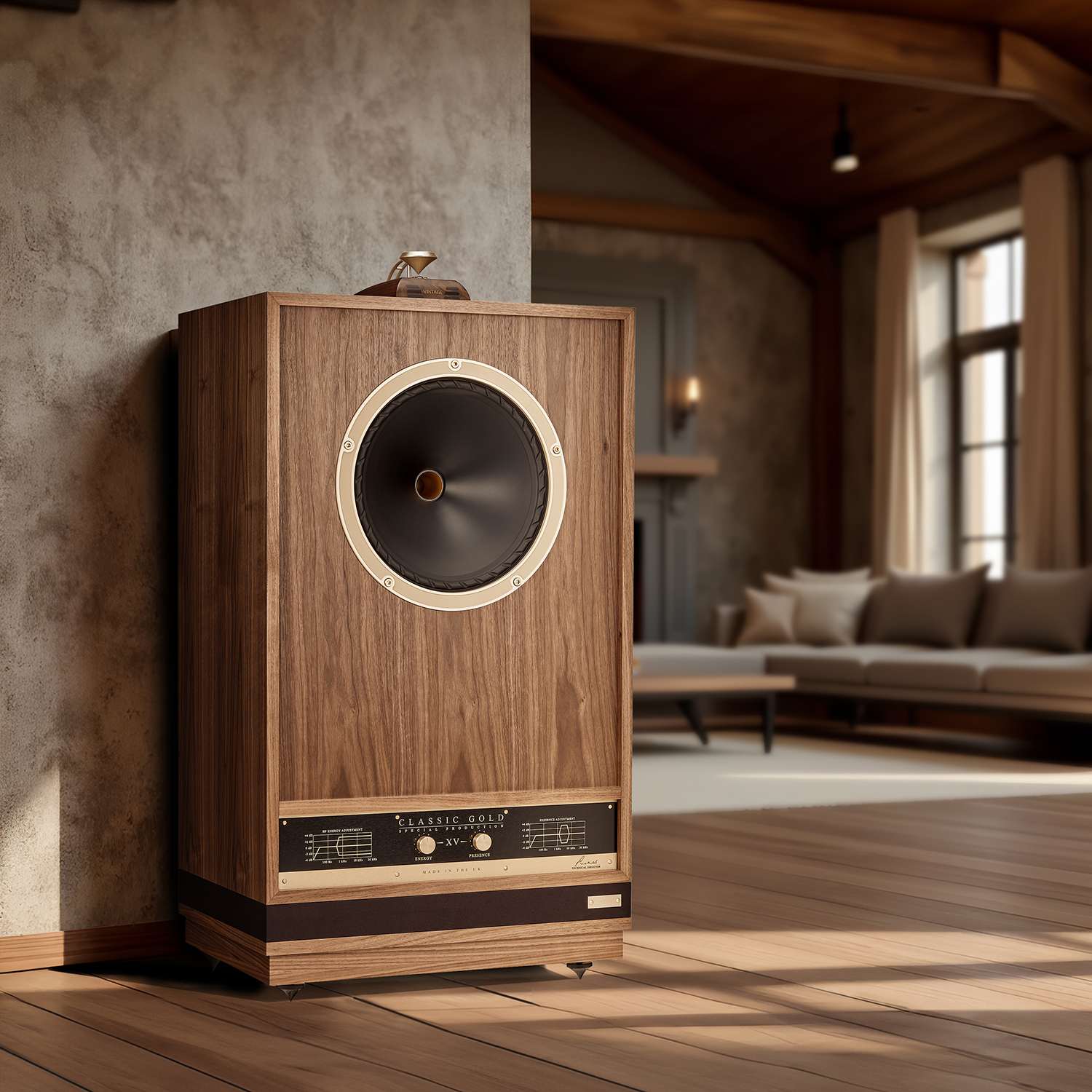 Fyne Audio Vintage Classic Gold XV SP – Referencyjne kolumny podłogowe Fyne Audio Vintage Classic Gold XV SP – 15