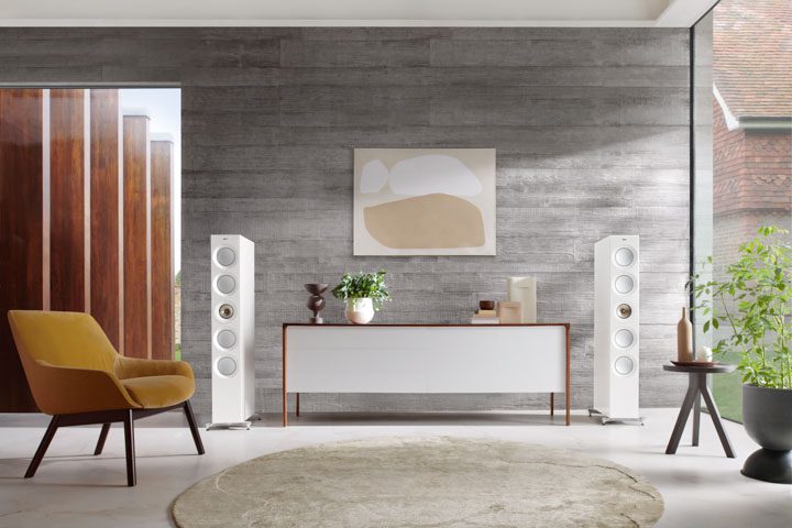 KEF Reference 5 Meta – Flagowe kolumny podłogowe HiFi z Uni-Q® i MAT™ Reference 5 Meta to najbardziej zaawansowane kolumny podłogowe KEF. Wyposażone w Uni-Q® 12. generacji i MAT™, oferują czystość, głębię i bezkompromisową jakość dźwięku.