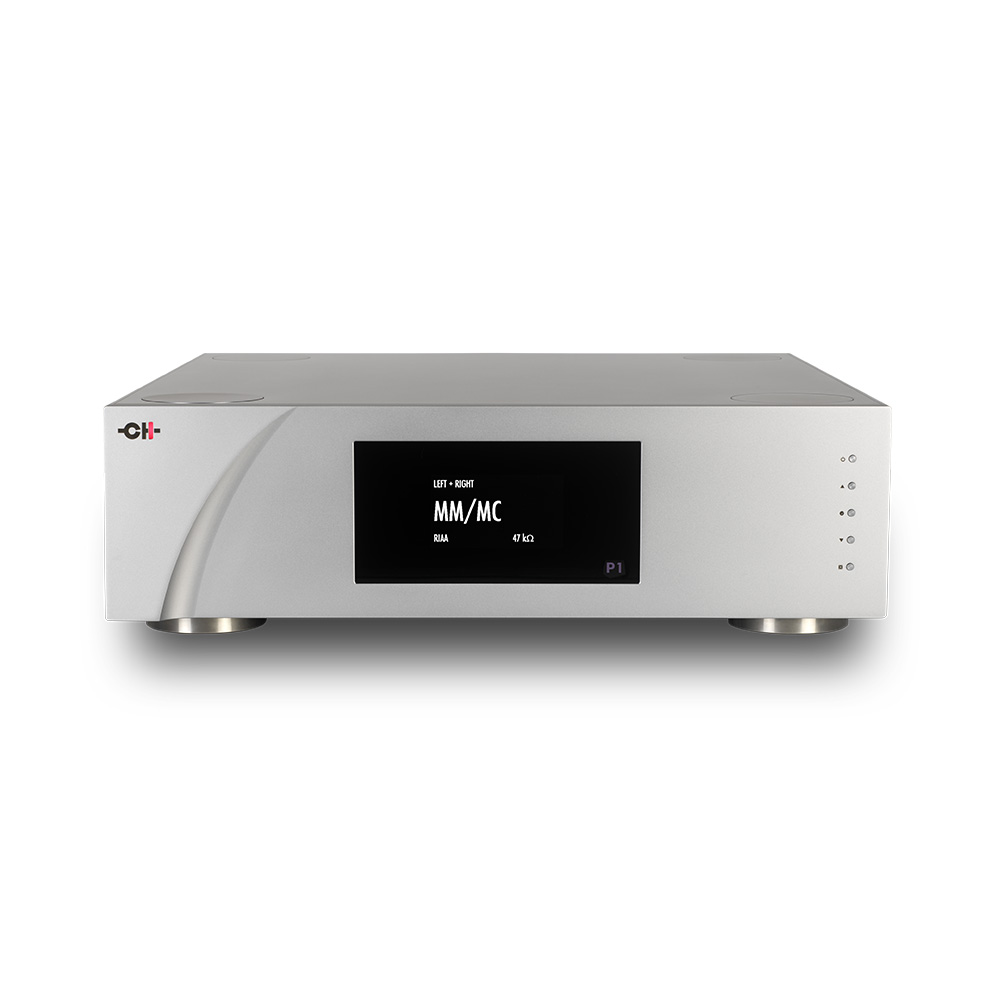 CH Precision P1 – Referencyjny przedwzmacniacz phono MM/MC dla winyli CH Precision P1 to hi-endowy przedwzmacniacz phono MM i MC z układem R-2R, czterema DAC PCM1704, upsamplingiem CH-PEtER i wyjątkowo niskimi zniekształceniami. Idealny wybór dla miłośników winyli.