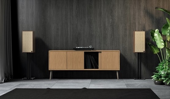 Klipsch The Nines (orzech) + WiiM Mini – Kolumny aktywne Hi-Res Zestaw Klipsch The Nines (orzech) + WiiM Mini to aktywne kolumny Hi-Res z HDMI-ARC, DAC, Bluetooth i streamingiem. 240 W mocy, precyzyjny dźwięk i elegancki design.