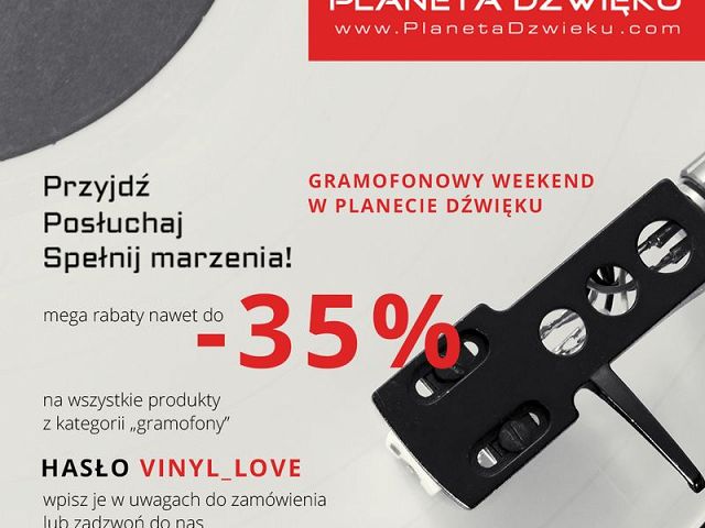 Gramofonowy weekend w Planecie Dźwięku! 