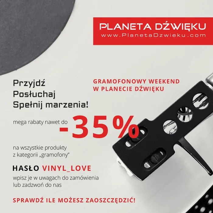 Gramofonowy weekend w Planecie Dźwięku! 