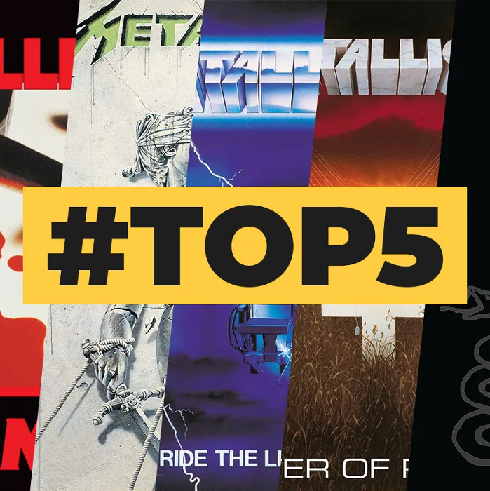 Pięć najbardziej kultowych albumów Metalliki