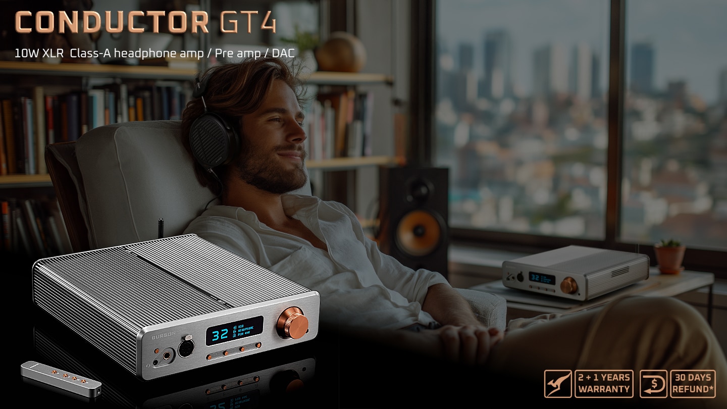 Burson Conductor GT4 Deluxe DAC/AMP/pre 