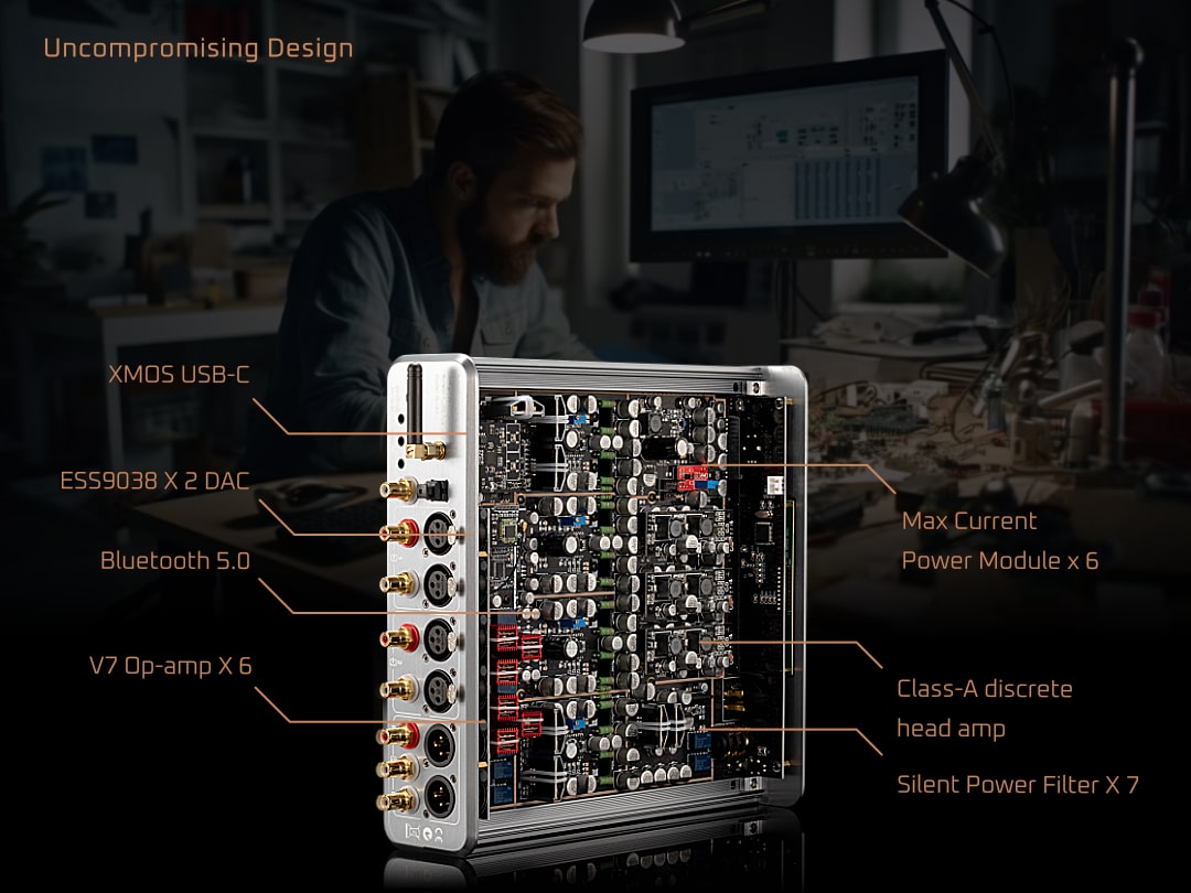 Burson Conductor GT4 Deluxe DAC/AMP/pre 