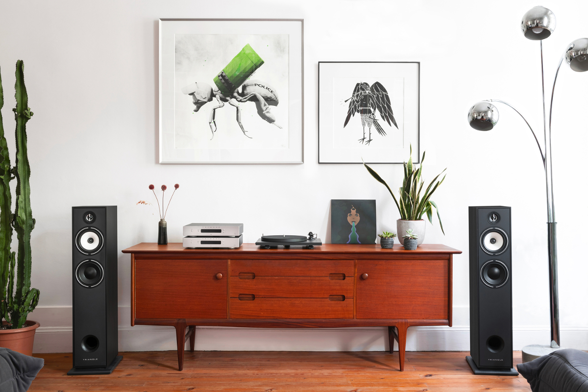 Triangle Borea BR07 + Triangle Borea BR02 + Triangle Borea BRC01 Zestaw kolumn do kina domowego 5.0