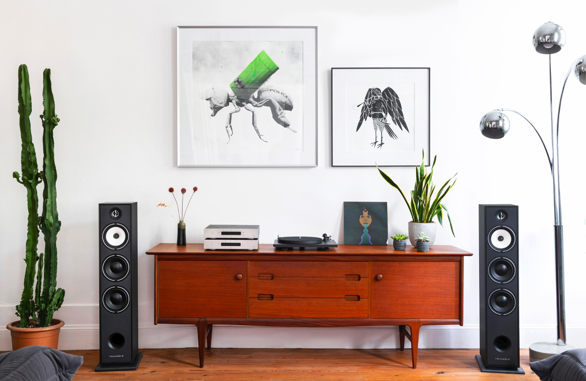 Triangle Borea BR08 + Triangle Borea BR02 + Triangle Borea BRC01 Zestaw kolumn do kina domowego 5.0