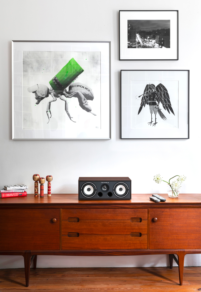 Triangle Borea BR08 + Triangle Borea BR02 + Triangle Borea BRC01 Zestaw kolumn do kina domowego 5.0