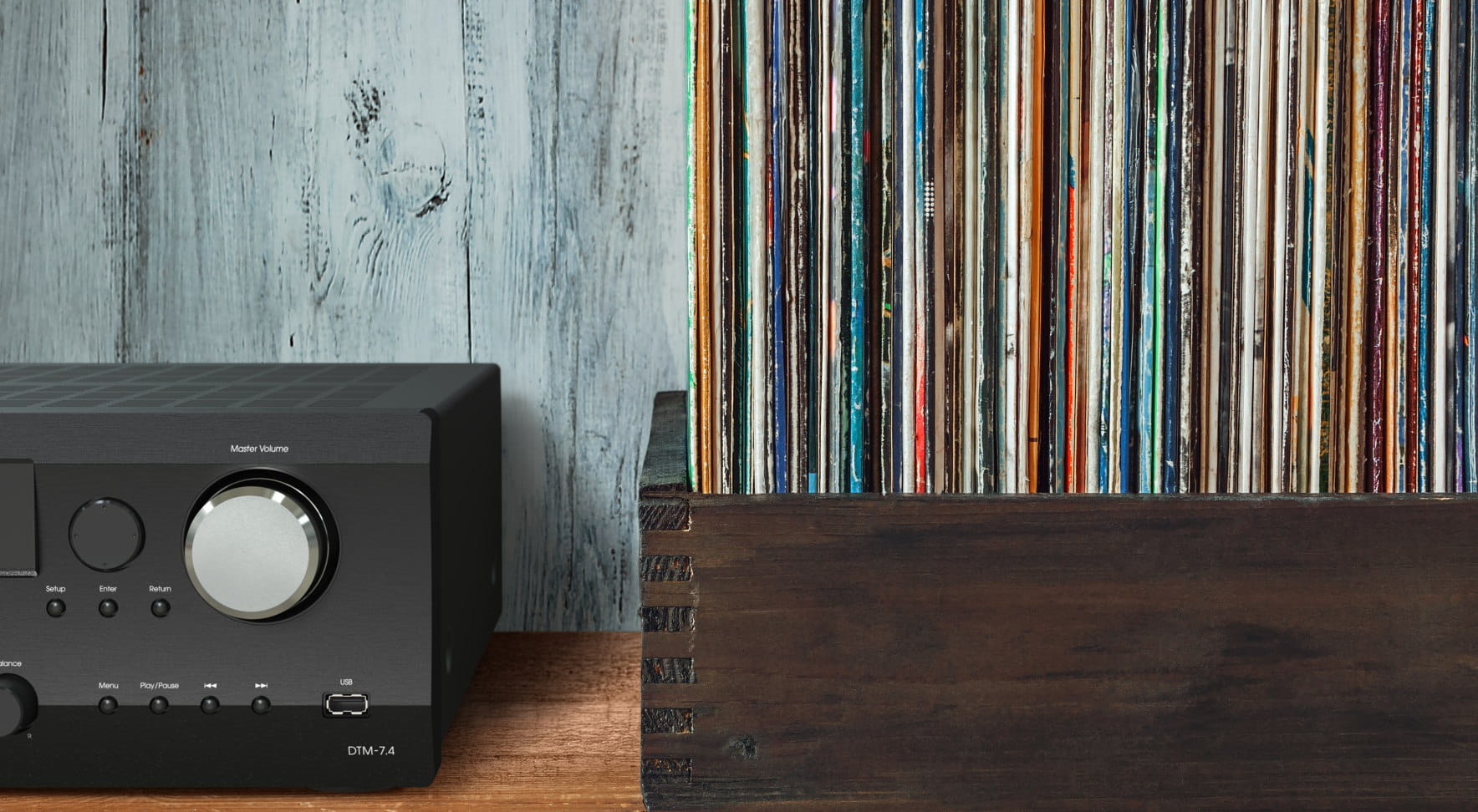 Wzmacniacz zintegrowany Integra DTM-7.4 Wzmacniacz zintegrowany Integra DTM-7.4