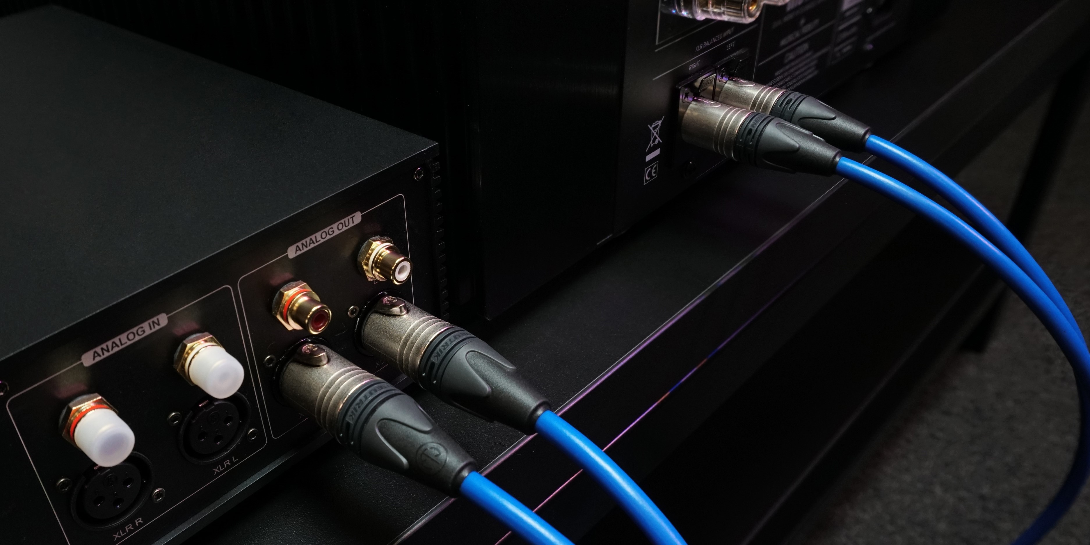 Interkonekt analogowy Melodika SB2X Sky Blue (2x XLR - 2x XLR)