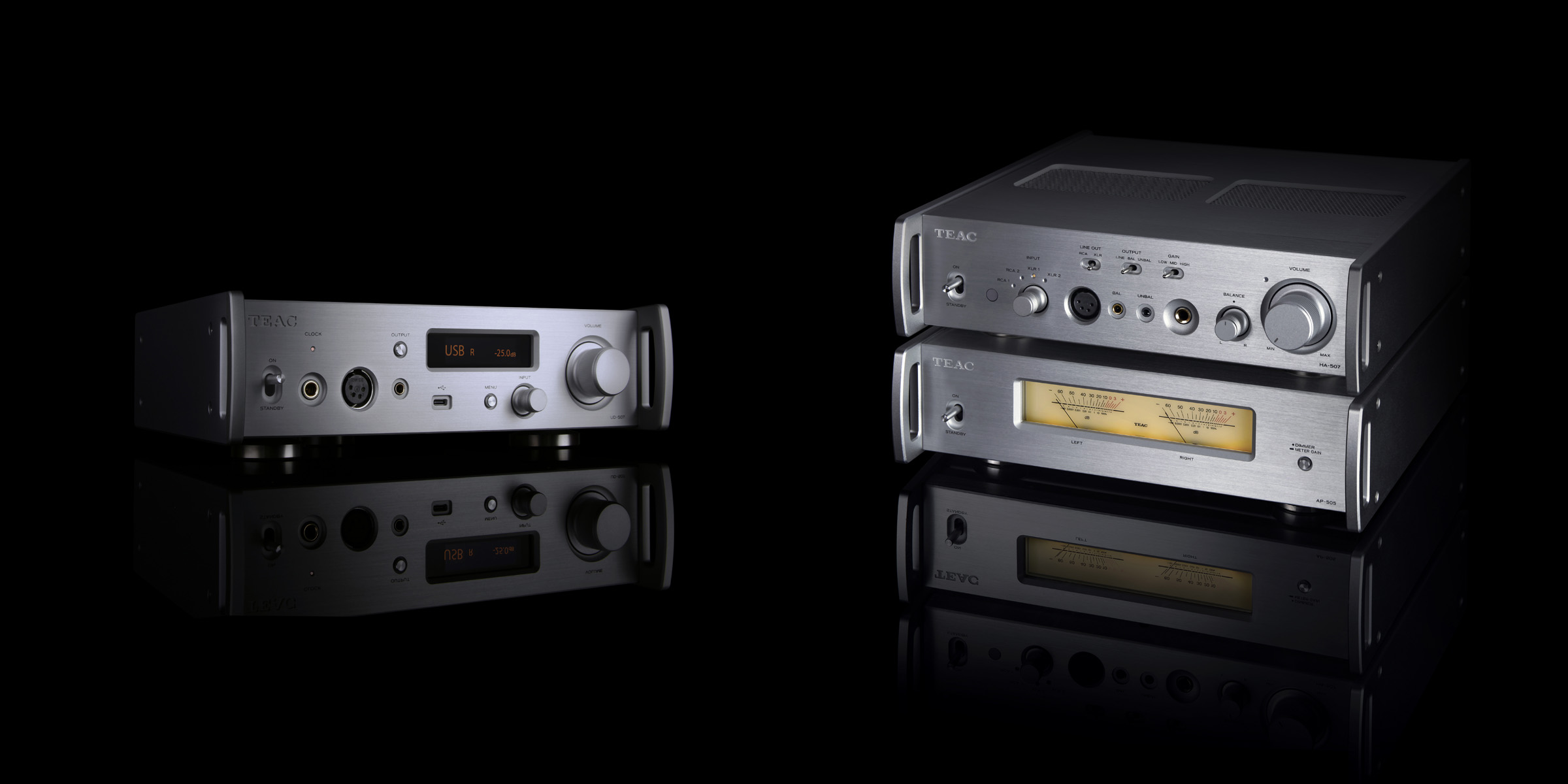 TEAC HA-507 – Wzmacniacz słuchawkowy i przedwzmacniacz klasy referencyjnej Odkryj TEAC HA-507 – analogowy wzmacniacz słuchawkowy i przedwzmacniacz oferujący najwyższą jakość dźwięku. Idealny wybór dla audiofilów ceniących czystość brzmienia i elegancki design.