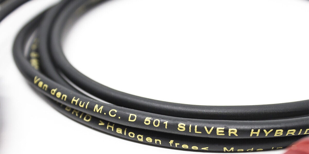 Interkonekt gramofonowy Van den Hul D – 501 Silver Hybrid