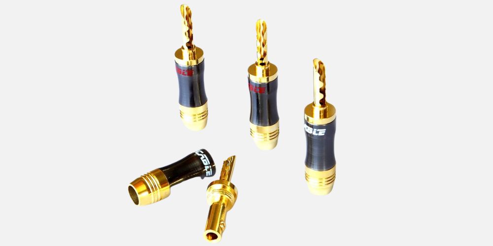 Wtyki bananowe BFA Ricable Custom BNH (4 sztuki)